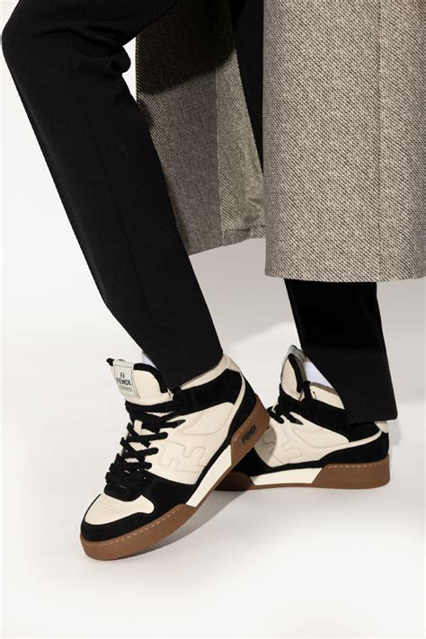 fendi woman sneakers|fendi high top sneakers women's.